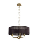 Banham Pendant Light with 3 Lights Gold & Black
