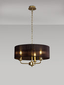 Banham Pendant Light with 3 Lights Gold & Black
