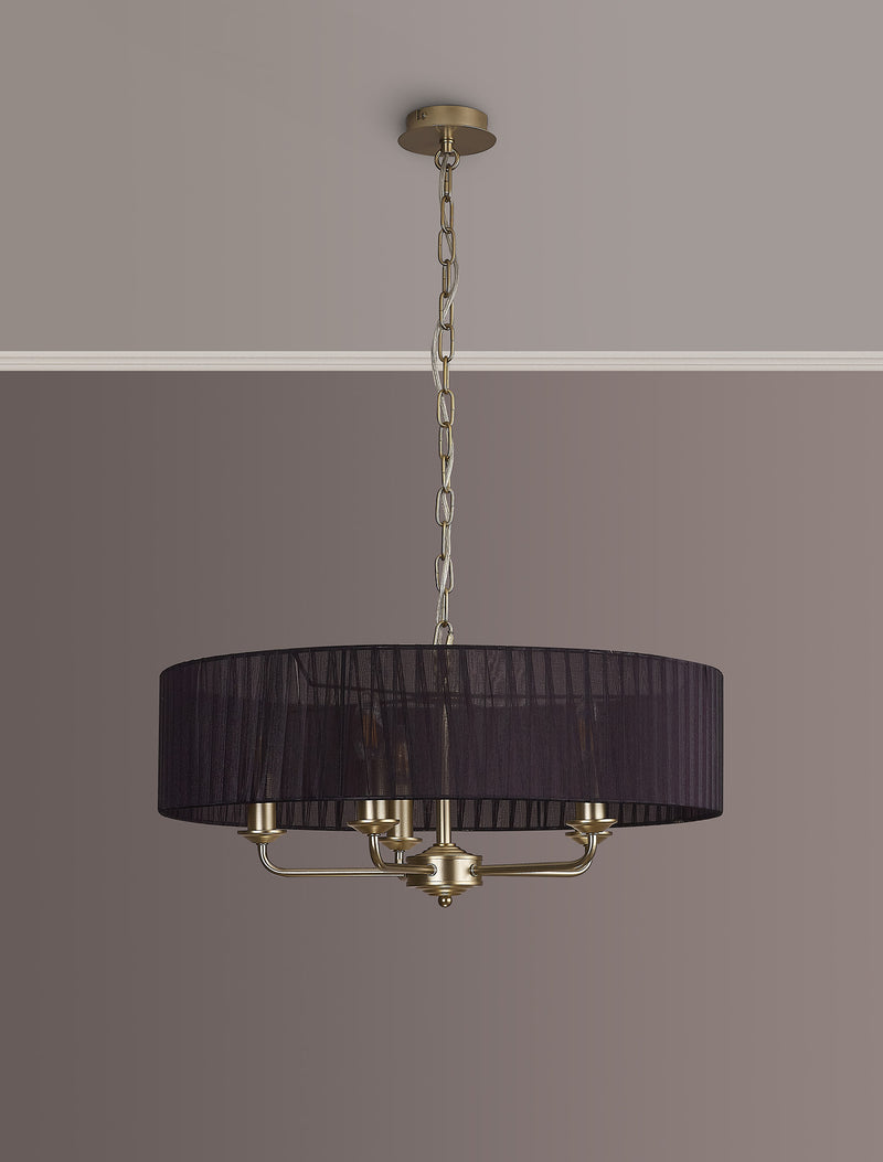 Banham Pendant Light with 3 Lights Gold & Black
