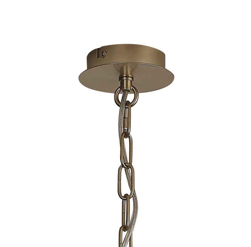 Banham Pendant Light with 3 Lights Gold & Black