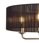 Banham Pendant Light with 3 Lights Gold & Black