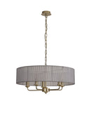 Banham Pendant Light with 3 Lights Gold & Grey