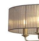 Banham Pendant Light with 3 Lights Gold & Grey