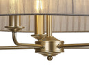 Banham Pendant Light with 3 Lights Gold & Grey