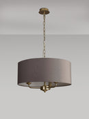 Banham Pendant Light with 3 Lights Gold & Grey