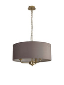 Banham Pendant Light with 3 Lights Gold & Grey