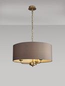 Banham Pendant Light with 3 Lights Gold & Grey