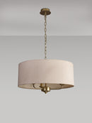 Banham Pendant Light with 3 Lights  Gold & Nude
