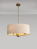 Banham Pendant Light with 3 Lights  Gold & Nude