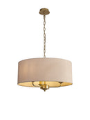 Banham Pendant Light with 3 Lights  Gold & Nude