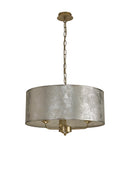 Banham  Pendant Light with 3 Lights  Gold & Silver