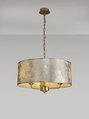 Banham  Pendant Light with 3 Lights  Gold & Silver