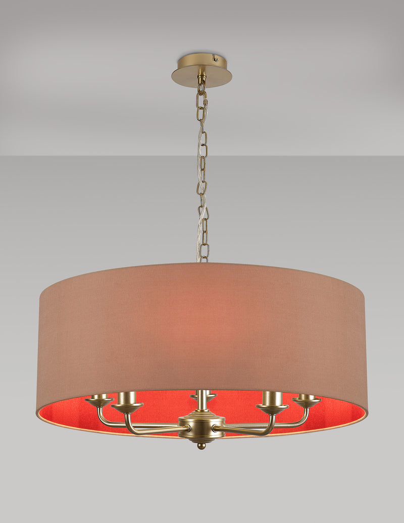 Banham  Pendant with 5 Lights  Gold