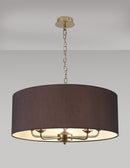 Banham  Pendant Light with 5 Lights  Gold &  Black