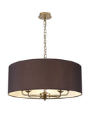 Banham  Pendant Light with 5 Lights  Gold &  Black