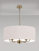 Banham Pendant light with 5 lights  Gold & Nude
