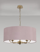 Banham  Pendant Light with 5 lights  Gold & Cocoa
