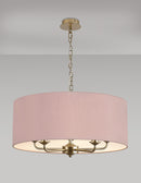 Banham  Pendant Light with 5 lights  Gold & Cocoa