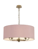 Banham  Pendant Light with 5 lights  Gold & Cocoa