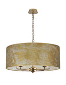 Banham Pendant Light with 5 lights Gold  & White