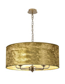Banham Pendant Light with 5 lights Gold  & White