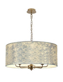 Banham Pendant Light with 5 lights  Gold & Grey