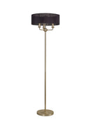 Banham Floor Lamp with 3 Lights  Gold &  Black