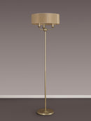 Banham Floor Lamp with 3 Lights  Gold &  Bronze