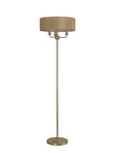 Banham Floor Lamp with 3 Lights  Gold &  Bronze