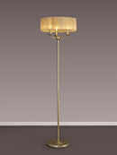 Banham Floor Lamp with 3 Lights  Gold &  Bronze
