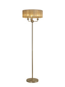 Banham Floor Lamp with 3 Lights  Gold &  Bronze