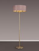 Banham Floor Lamp with 3 Lights  Gold & Taupe
