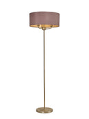 Banham Floor Lamp with 3 Lights  Gold & Taupe