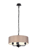 Banham Pendant  Light with 3 Lights   Black & Grey