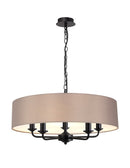 Banham Pendant Light with 5 Lights  Black & Grey