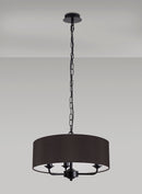Banham Pendant Light with 3 Lights Black