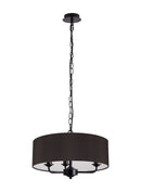 Banham Pendant Light with 3 Lights Black
