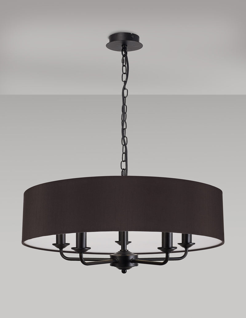 Banham Pendant Light with 5 Lights Black