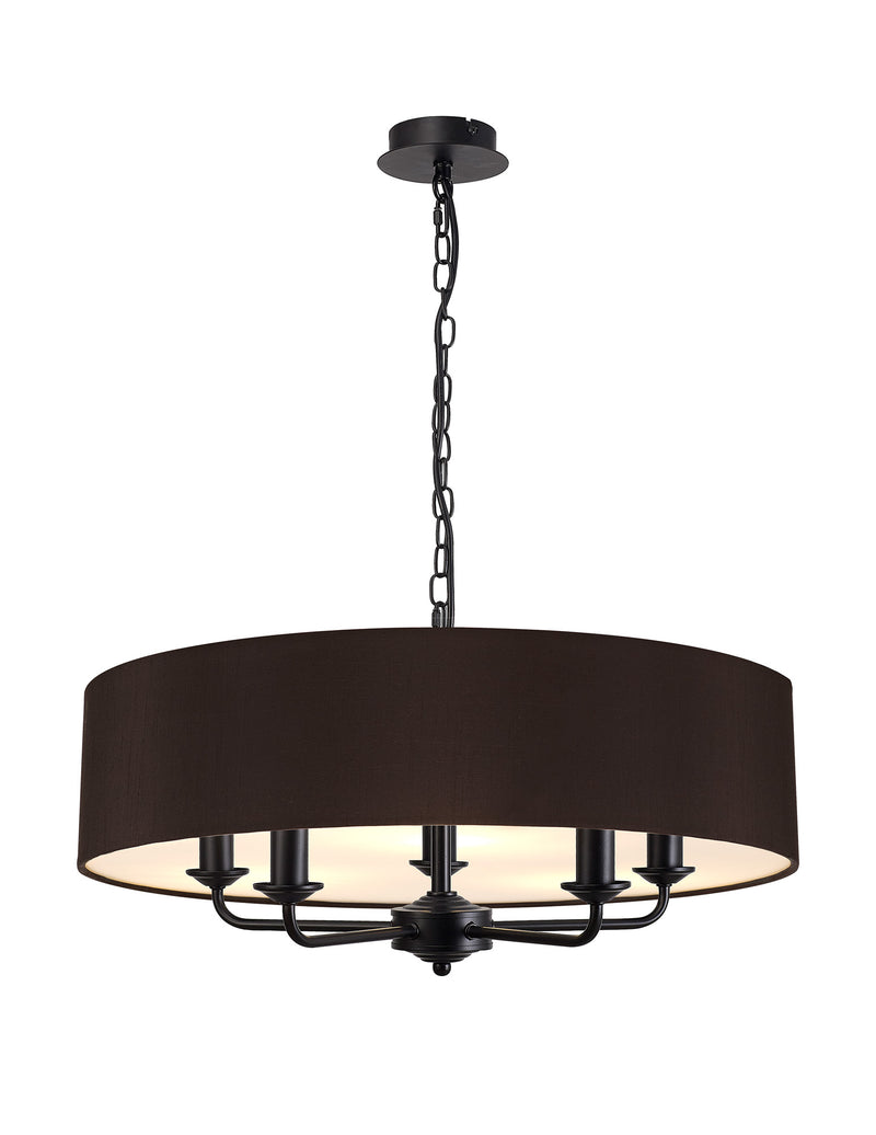 Banham Pendant Light with 5 Lights Black