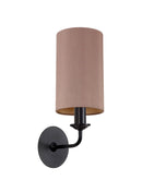 Banham Wall Lamp 1 Light  Black Taupe& Gold