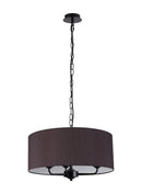 Banham Pendant Light with 3 Lights Black