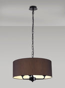 Banham Pendant Light with 3 Lights Black