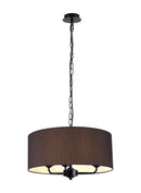 Banham Pendant Light with 3 Lights Black