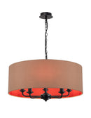 Banham Pendant Light with 5 Lights Black & Gold