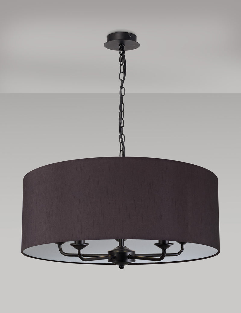 Banham Pendant Light with 5 Lights Black