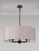 Banham Pendant Light with 5 Lights Black &  Grey