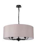 Banham Pendant Light with 5 Lights Black &  Grey
