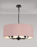 Banham Pendant Light with 5 Lights Black & Taupe