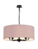 Banham Pendant Light with 5 Lights Black & Taupe
