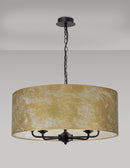 Banham  Pendant Light with 5 Lights Black & Gold